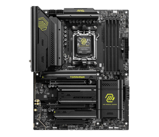 MSI Płyta główna MAG X870 TOMAHAWK WIFI AM5 4DDR5 ATX - 1281102 - zdjęcie 3